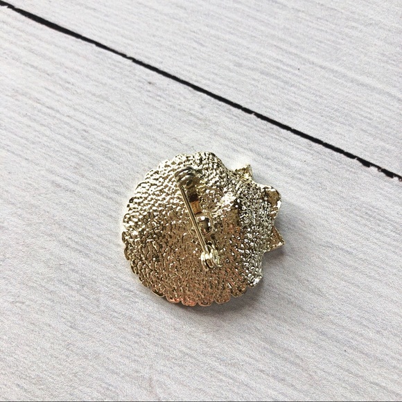 Trio of Golden Pearl Fashion Dress Pins Brooches - Picture 3 of 10